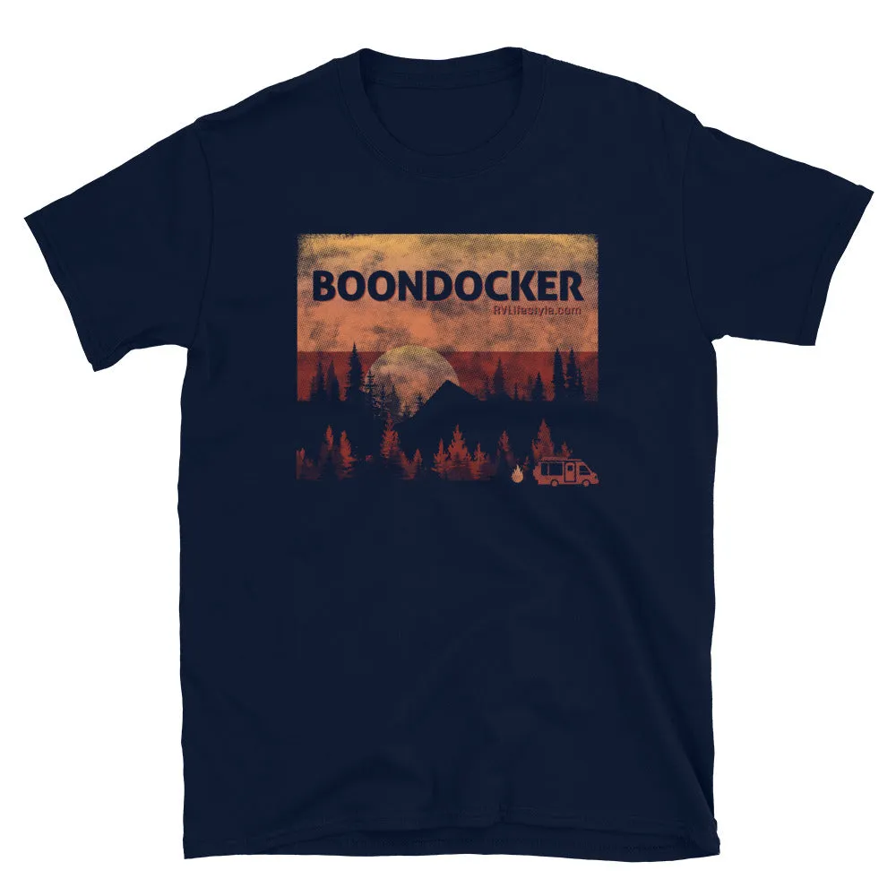 Boondocker Men and Women's Short-Sleeve T-Shirt - Black, Navy, Dark Heather