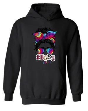 Boss mom hoodie, Women hoodie