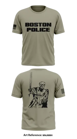 Boston police 6178 Store 1 Core Men's SS Performance Tee - mNJMMh