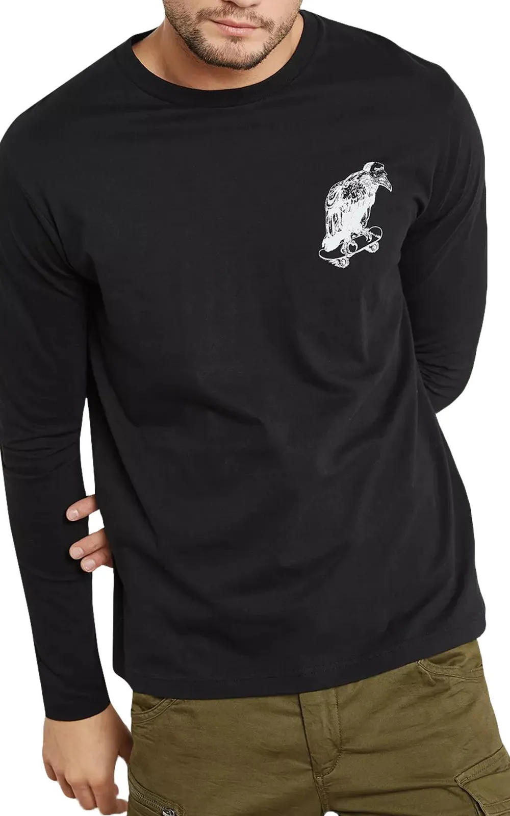 Brave Soul Men Stretchable Cotton T-Shirts
