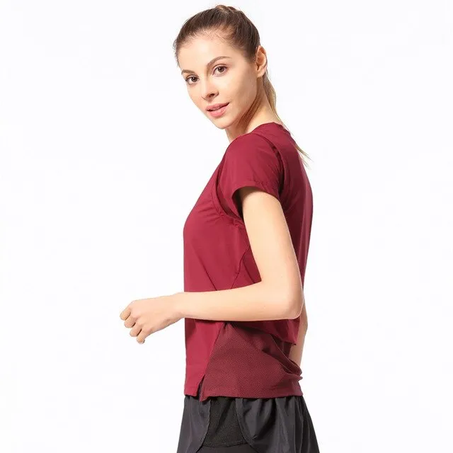Breathable Yoga T-Shirts
