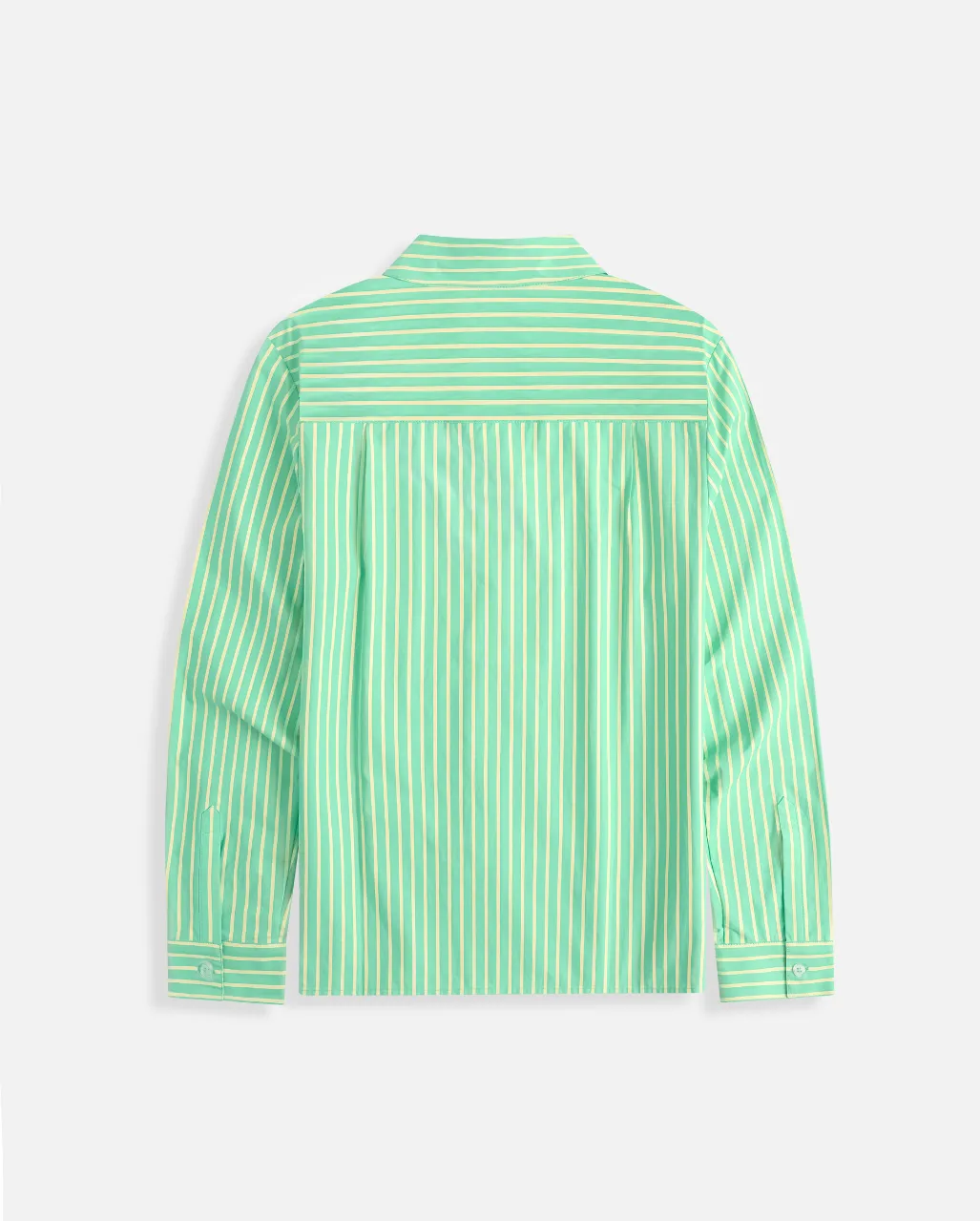 Breeze Poplin Button Up - Neptune Green