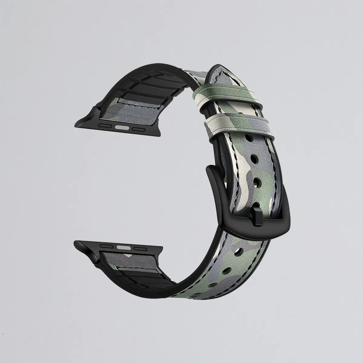 Camo Print Hybrid Apple Watch Band