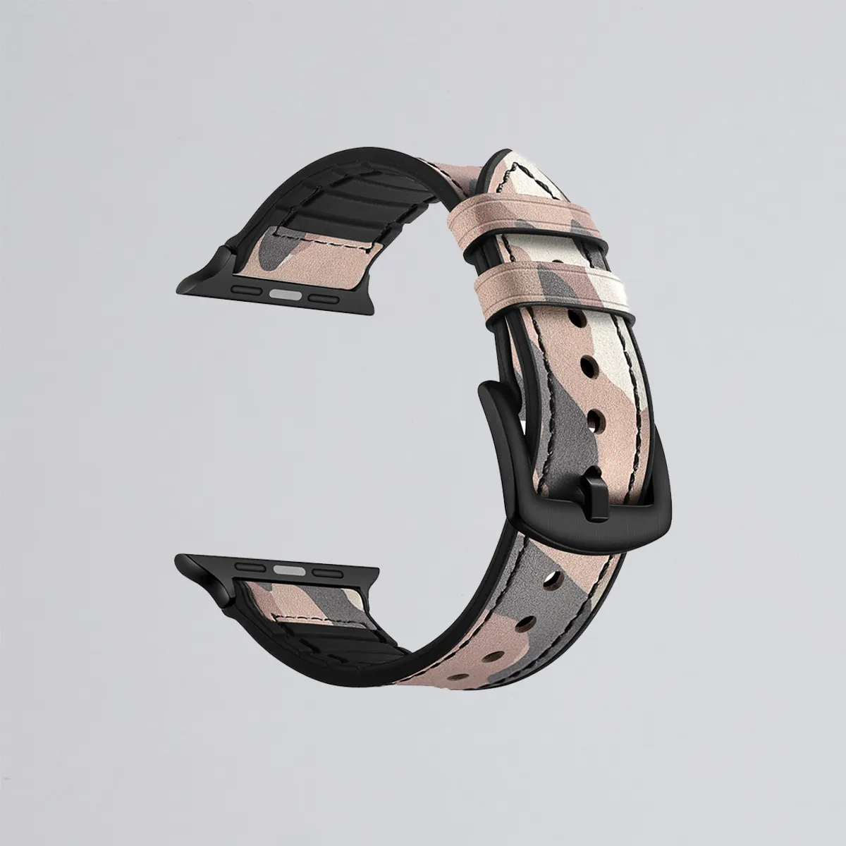 Camo Print Hybrid Apple Watch Band