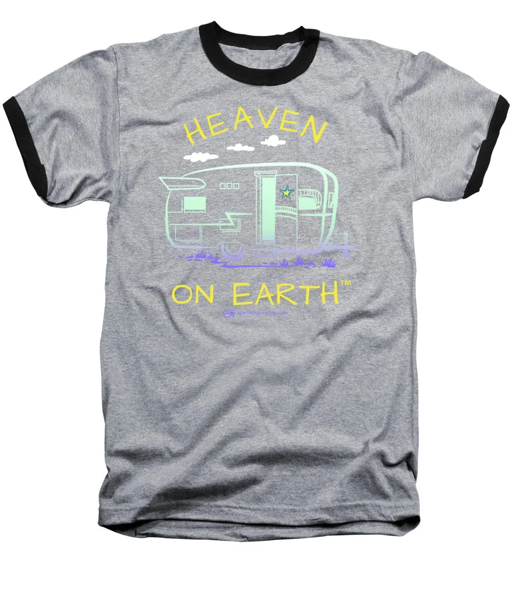 Camper/rv Heaven On Earth - Baseball T-Shirt