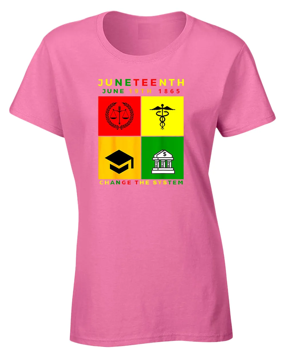 Change the system juneteenth t-shirt