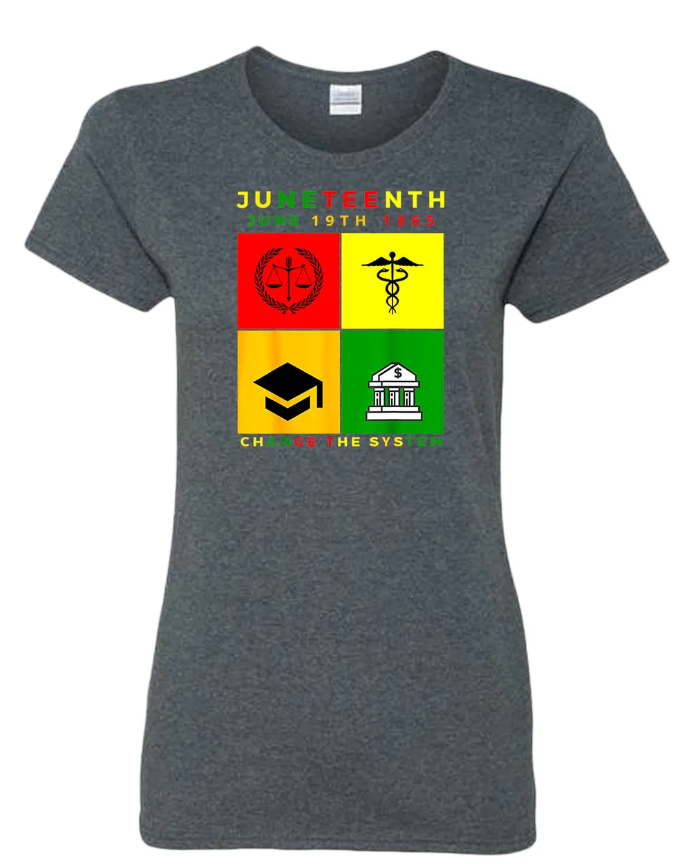 Change the system juneteenth t-shirt