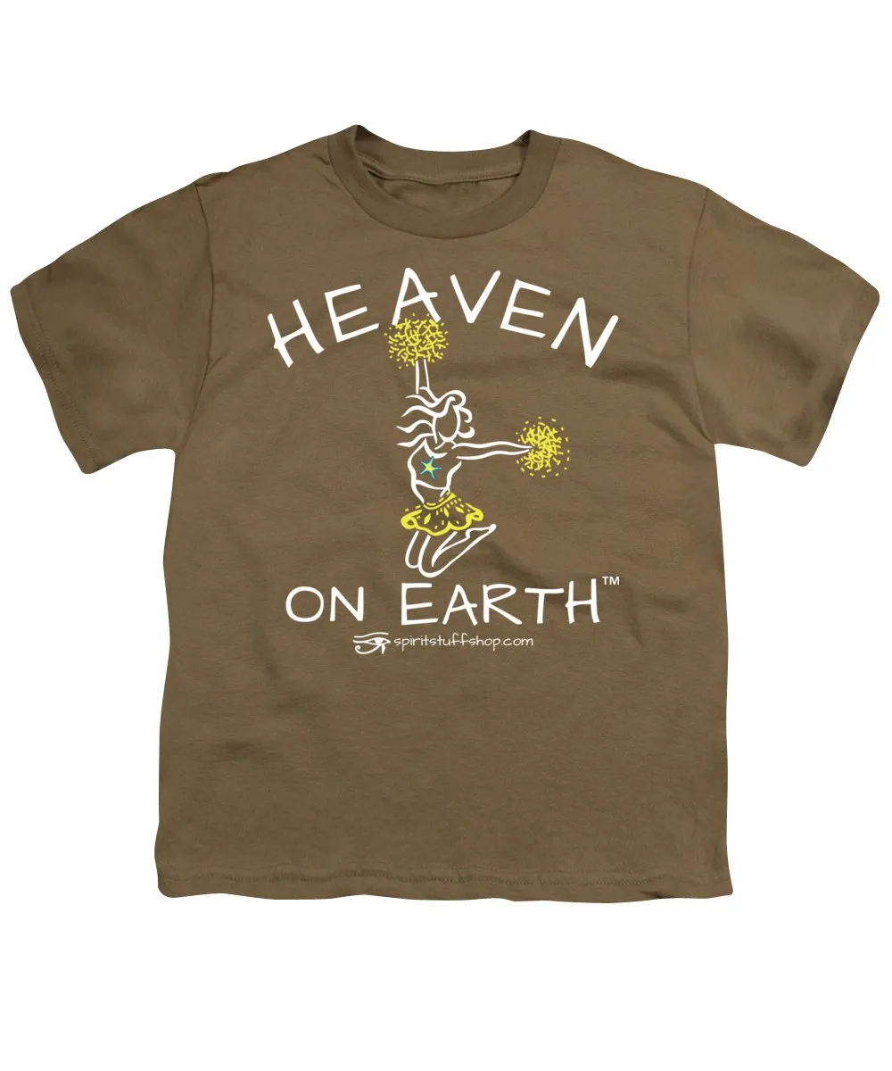 Cheerleading Heaven On Earth - Youth T-Shirt