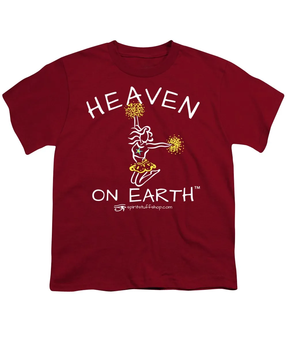 Cheerleading Heaven On Earth - Youth T-Shirt