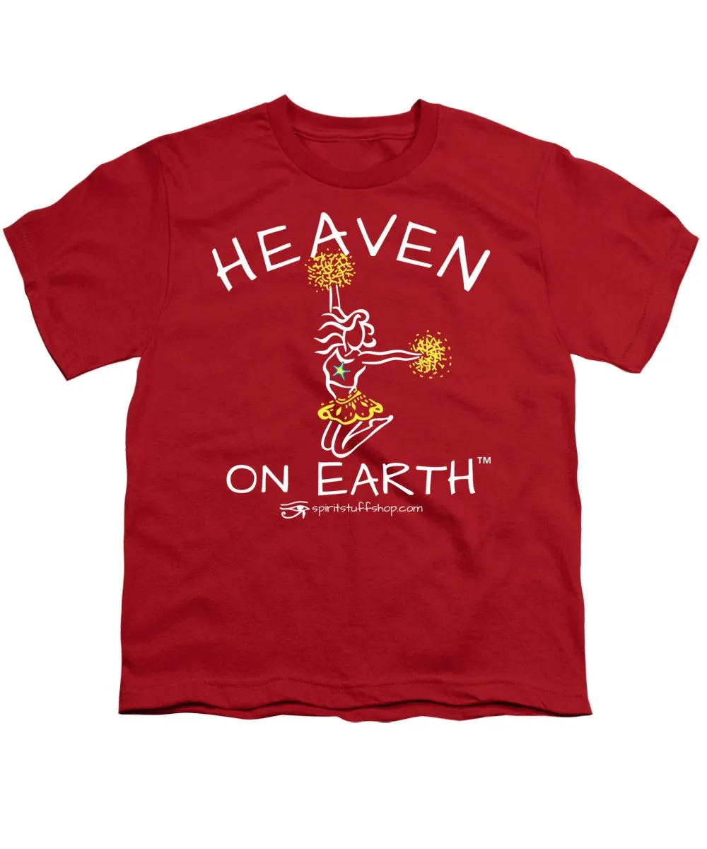 Cheerleading Heaven On Earth - Youth T-Shirt