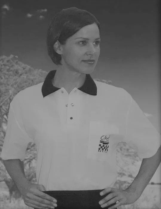Chef Revival White Polo Shirt (Embroidered)