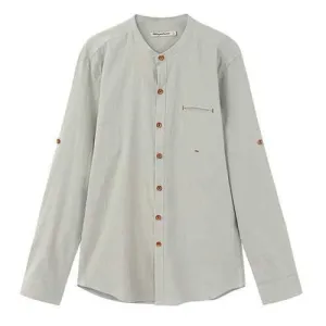 Chest Pocket Cotton Linen Shirts