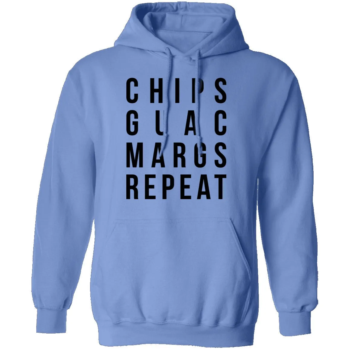 Chips Guac Margs Repeat T-Shirt