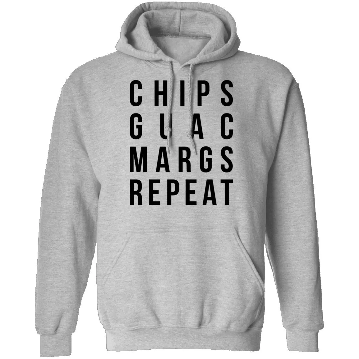 Chips Guac Margs Repeat T-Shirt