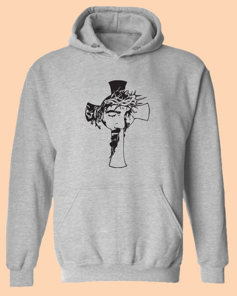 Christ Cross Hoodie Jesus Hoodie