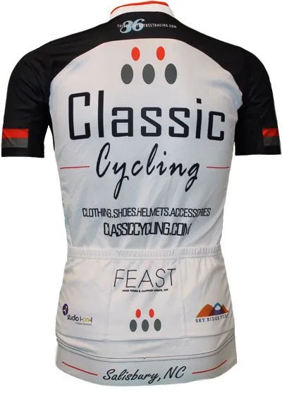 Classic Cycling Black Label Jersey - White