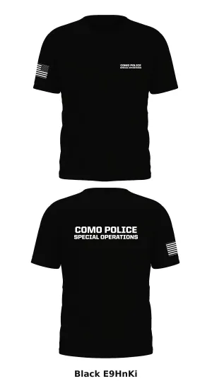 Como Police Special Operationn Store 1 Core Men's SS Performance Tee - E9HnKi