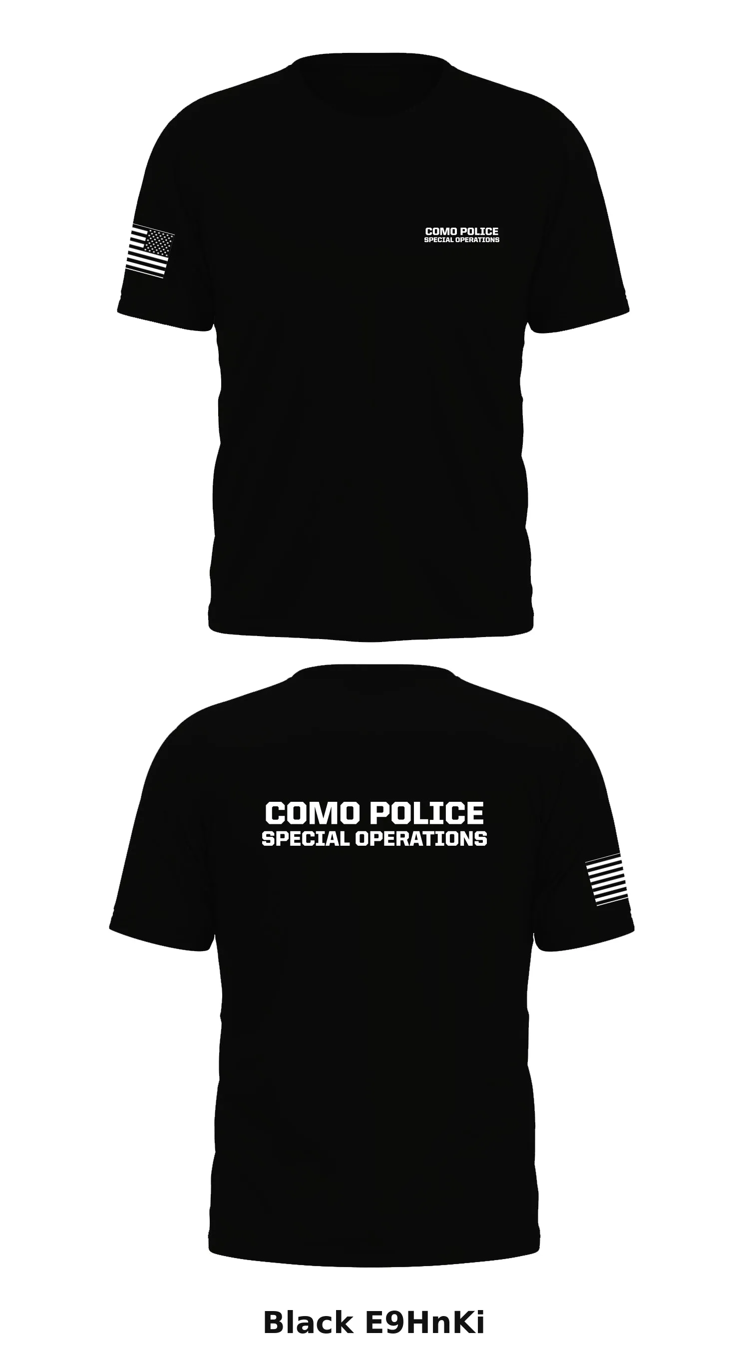 Como Police Special Operationn Store 1 Core Men's SS Performance Tee - E9HnKi