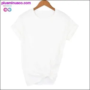Cool Graphics White T-Shirt || PlusMinusco.com