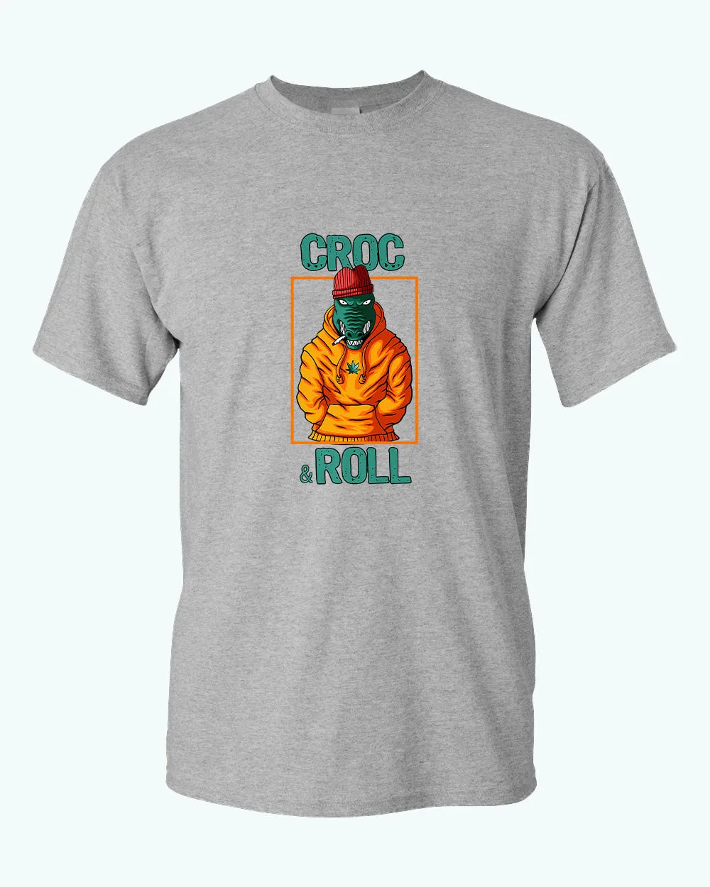 Croc and roll t-shirt