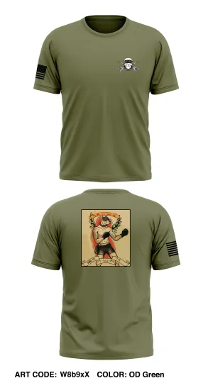 D co, 1 BN, 504th PIR Store 1 Core Men's SS Performance Tee - W8b9xX
