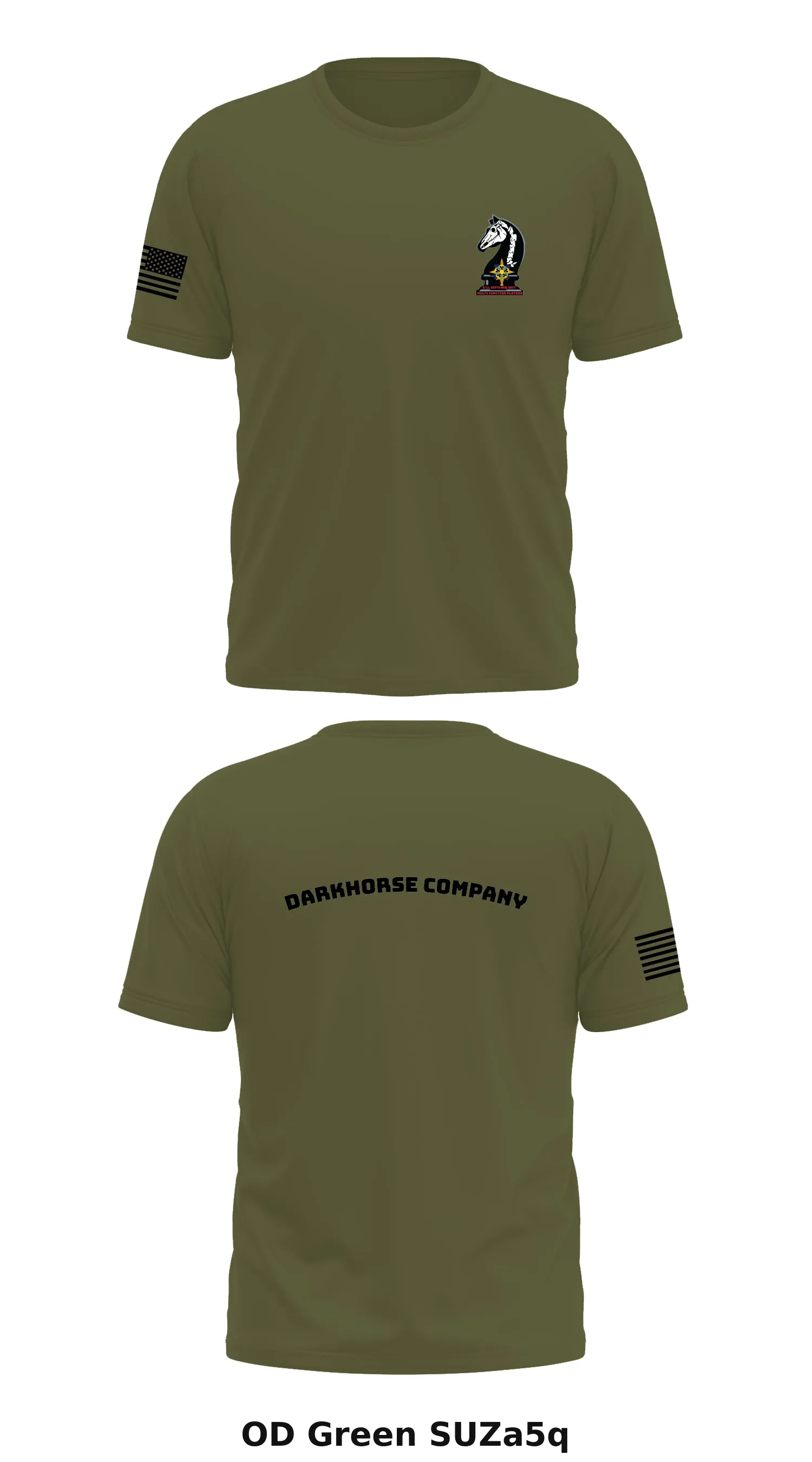 D Co, 307th AEB Store 1 Core Men's SS Performance Tee - SUZa5q
