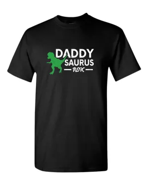 Daddy saurus rec t-shirt, dinosaur daddy tees