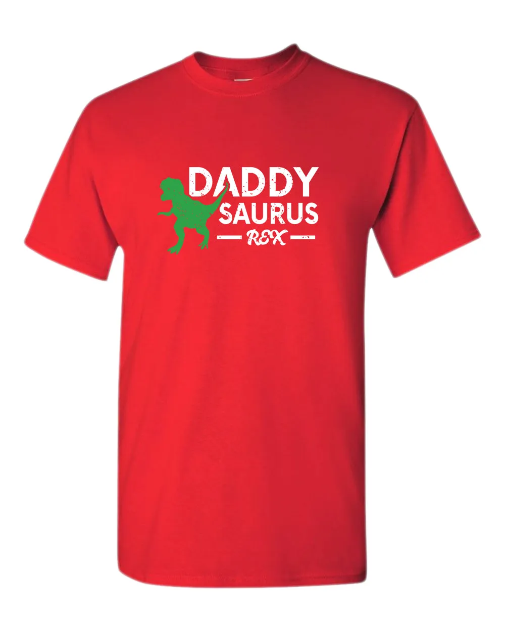 Daddy saurus rec t-shirt, dinosaur daddy tees