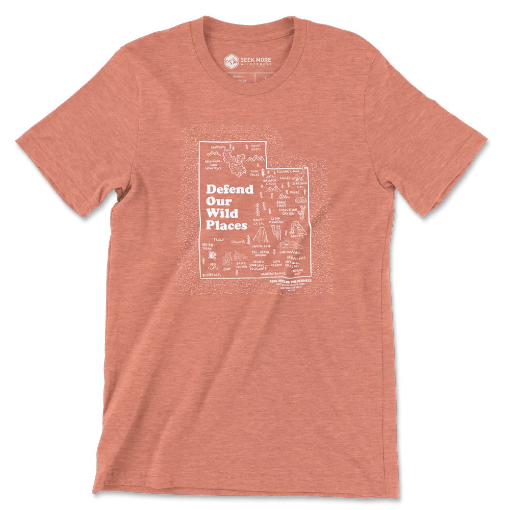 Defend Utah's Wild Places T-shirt