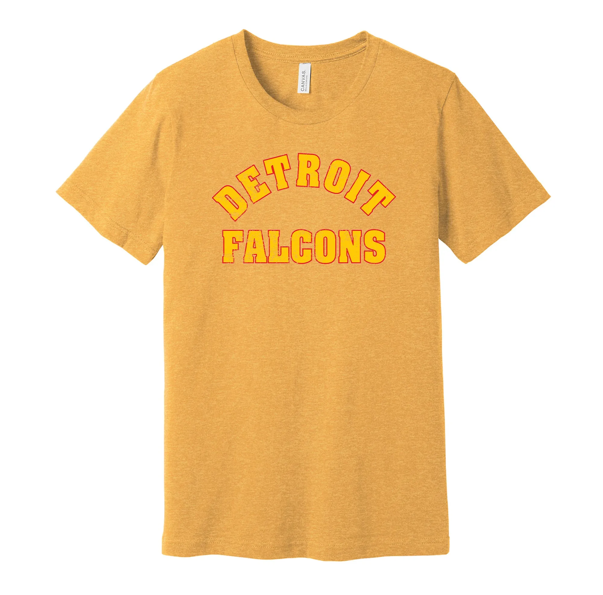 Detroit Falcons 1930s Distressed Logo - Defunct Hockey Team Shirt - Celebrate Michigan Sports Heritage and History - Hyper Than Hype Shirts