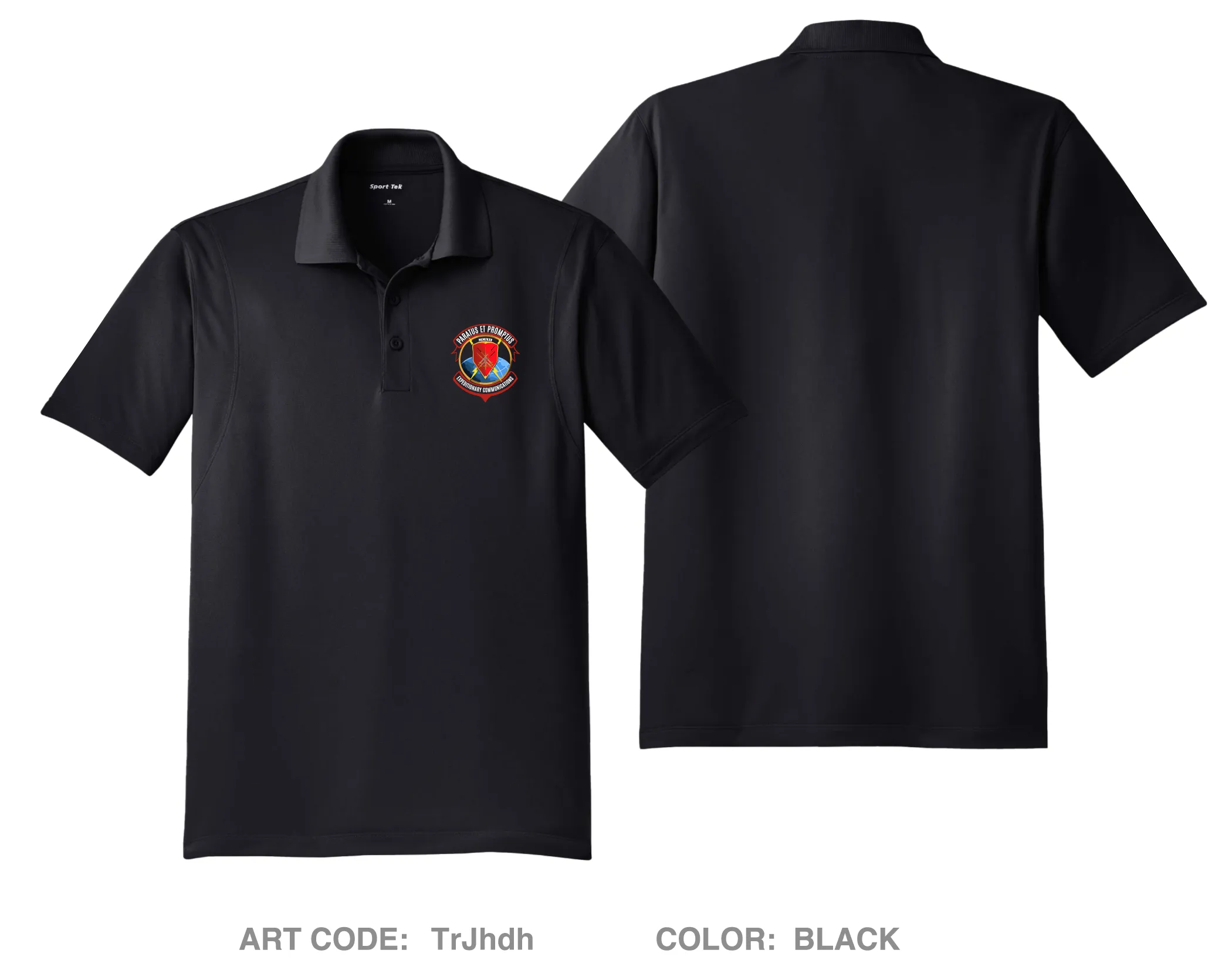 ECS  Hi-Tech Performance Men's SS Polo - TrJhdh
