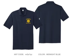 Edmondson Fire Department Fundraising Collection Hi-Tech Performance Men's SS Polo - mQc7qv