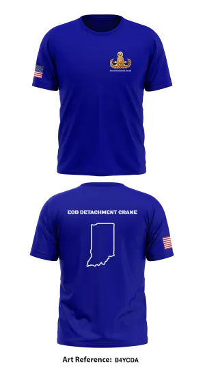 EOD Detachment Crane Store 1 Core Men's SS Performance Tee - b4YcDa