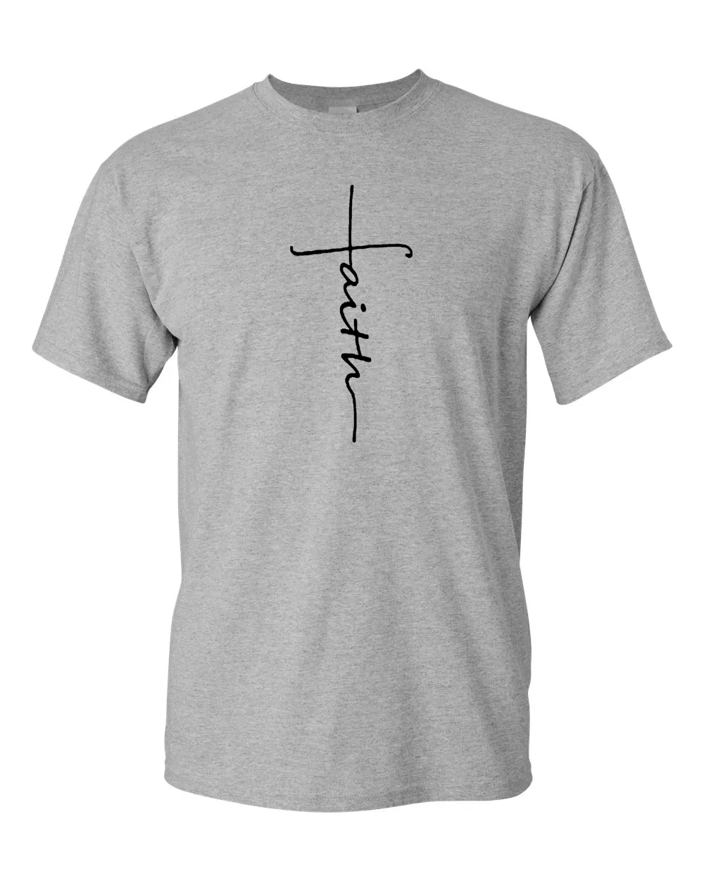 Faith Cross T-shirt Christian T-shirt