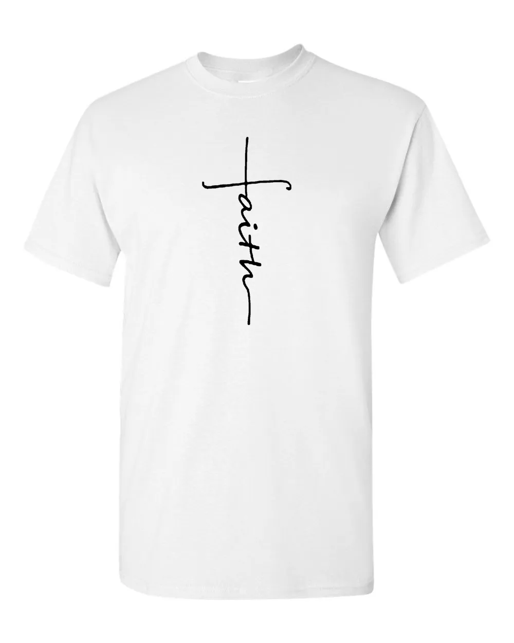 Faith Cross T-shirt Christian T-shirt