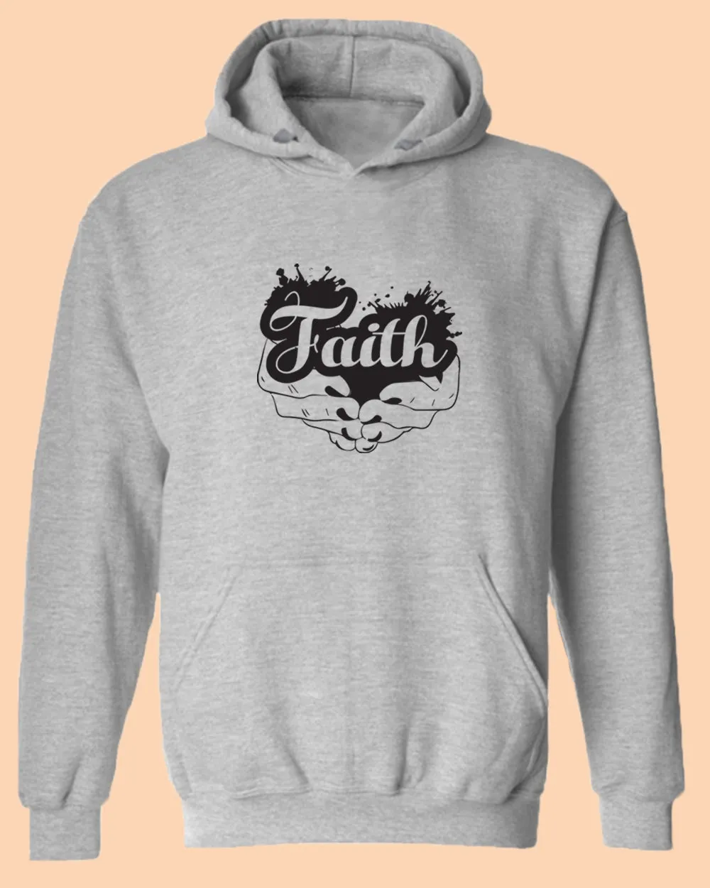 Faith In Jesus hand Hoodie