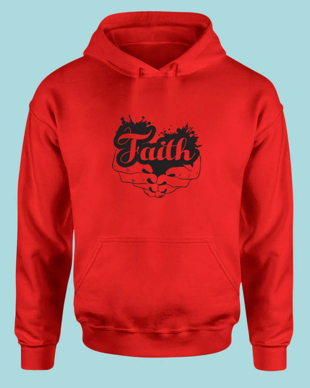 Faith In Jesus hand Hoodie
