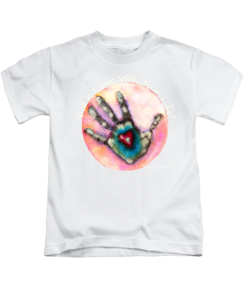 Fall In Love With Your Life - Kids T-Shirt