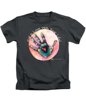 Fall In Love With Your Life - Kids T-Shirt