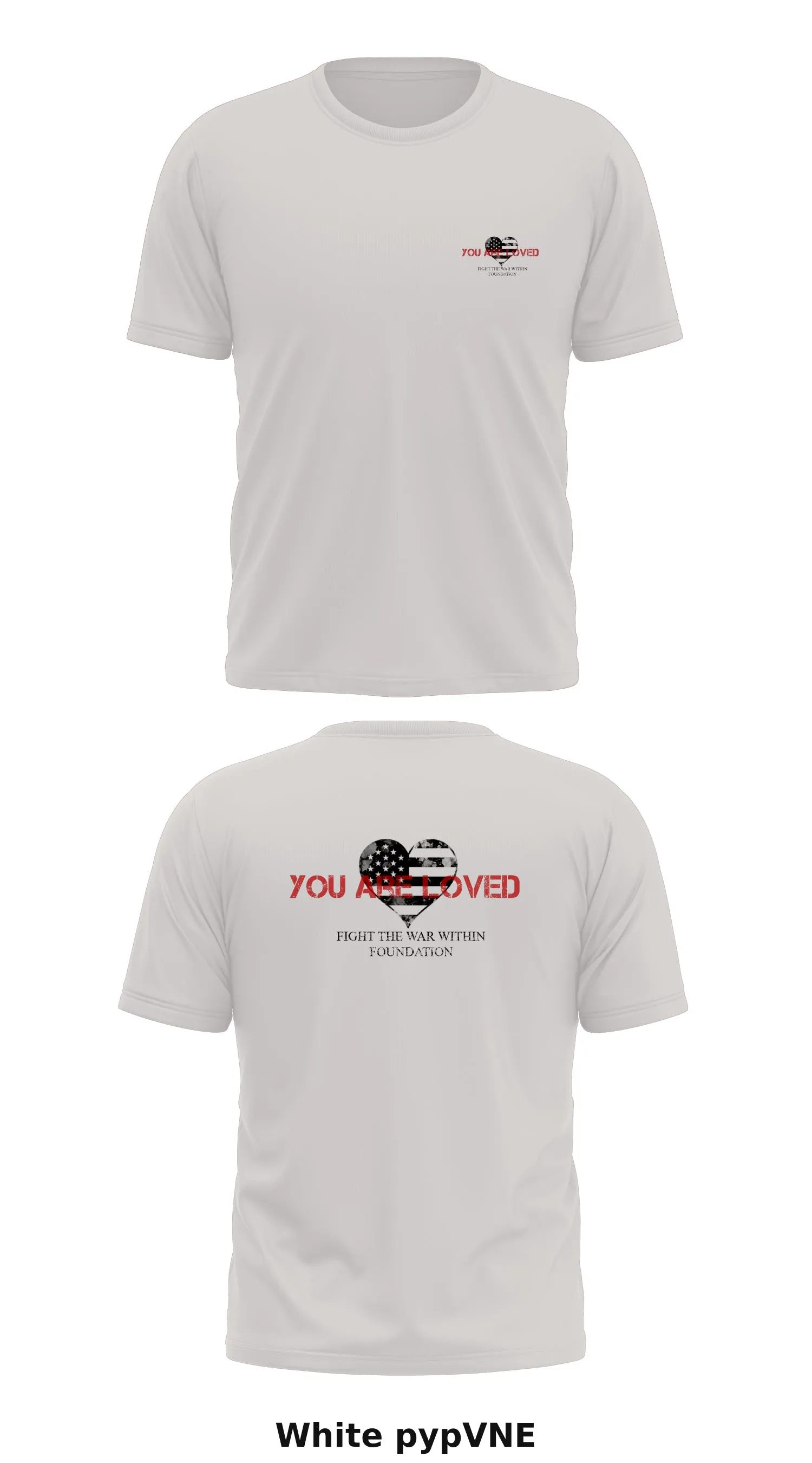 Fight the War Within Foundation  Store 1 Core Men's SS Performance Tee - pypVNE