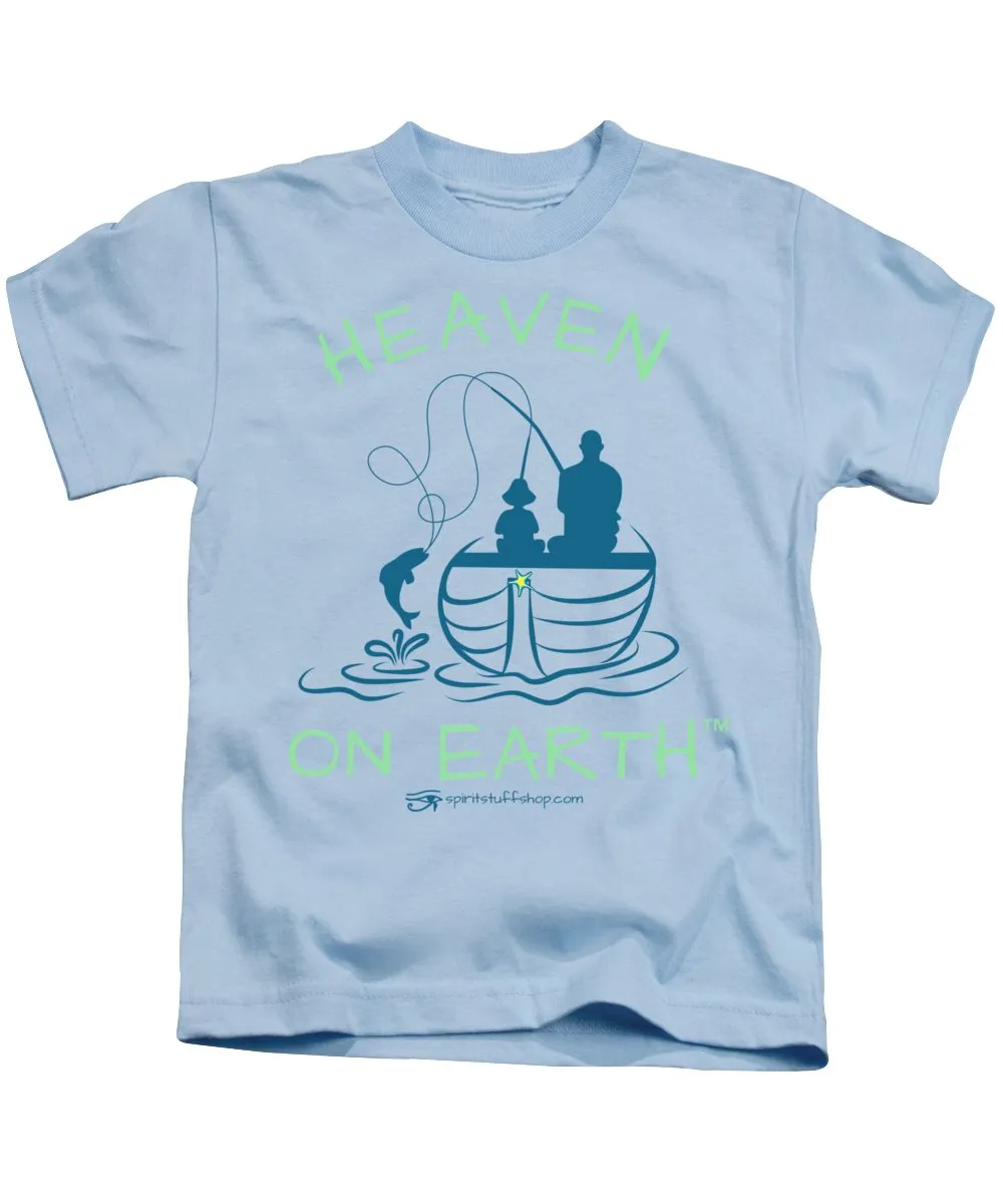Fishing Heaven On Earth - Kids T-Shirt
