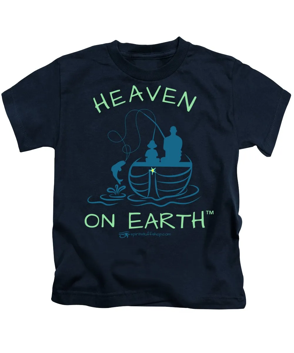 Fishing Heaven On Earth - Kids T-Shirt