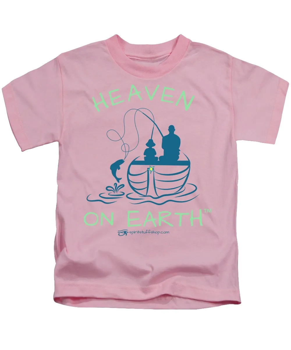 Fishing Heaven On Earth - Kids T-Shirt