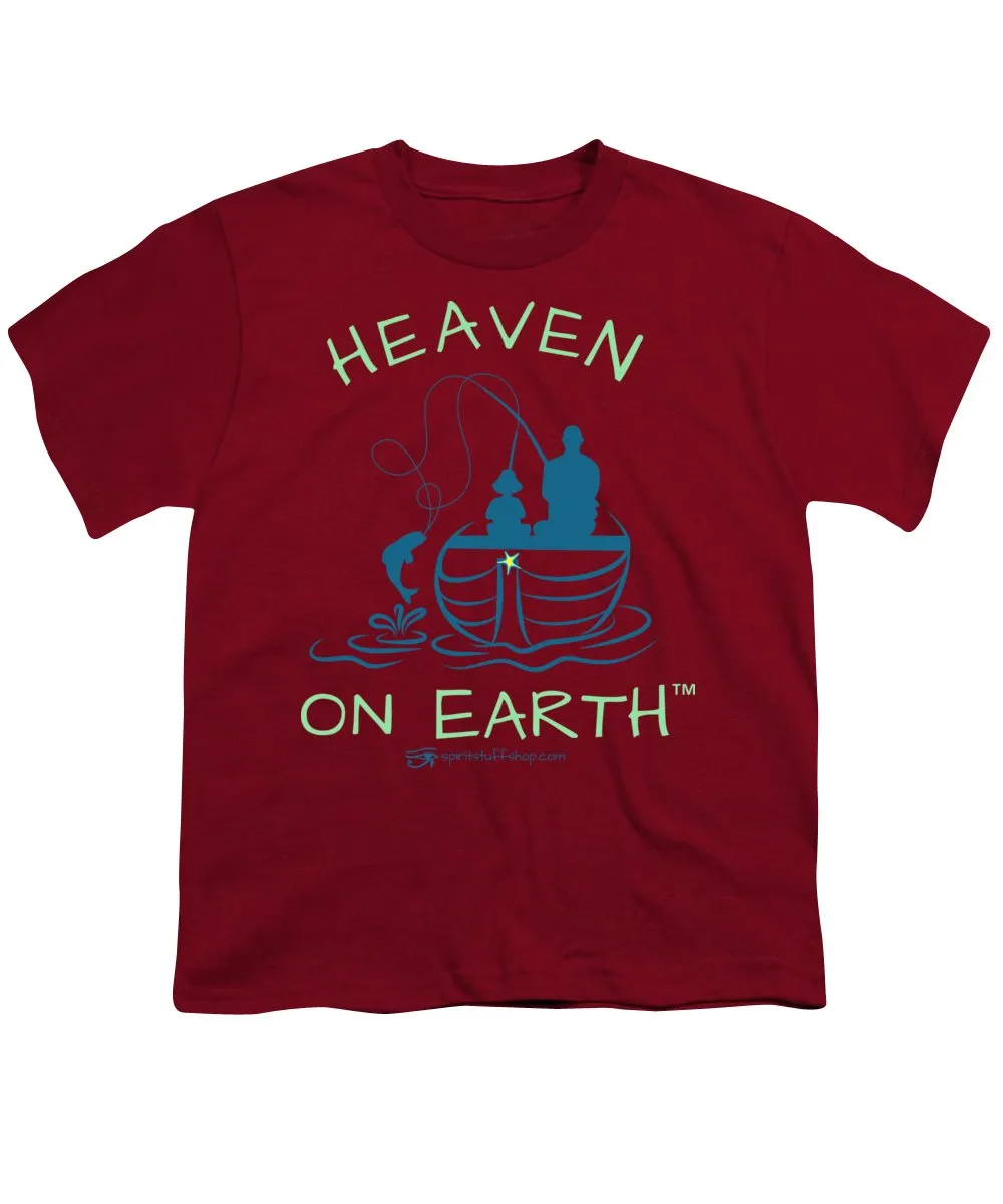 Fishing Heaven On Earth - Youth T-Shirt