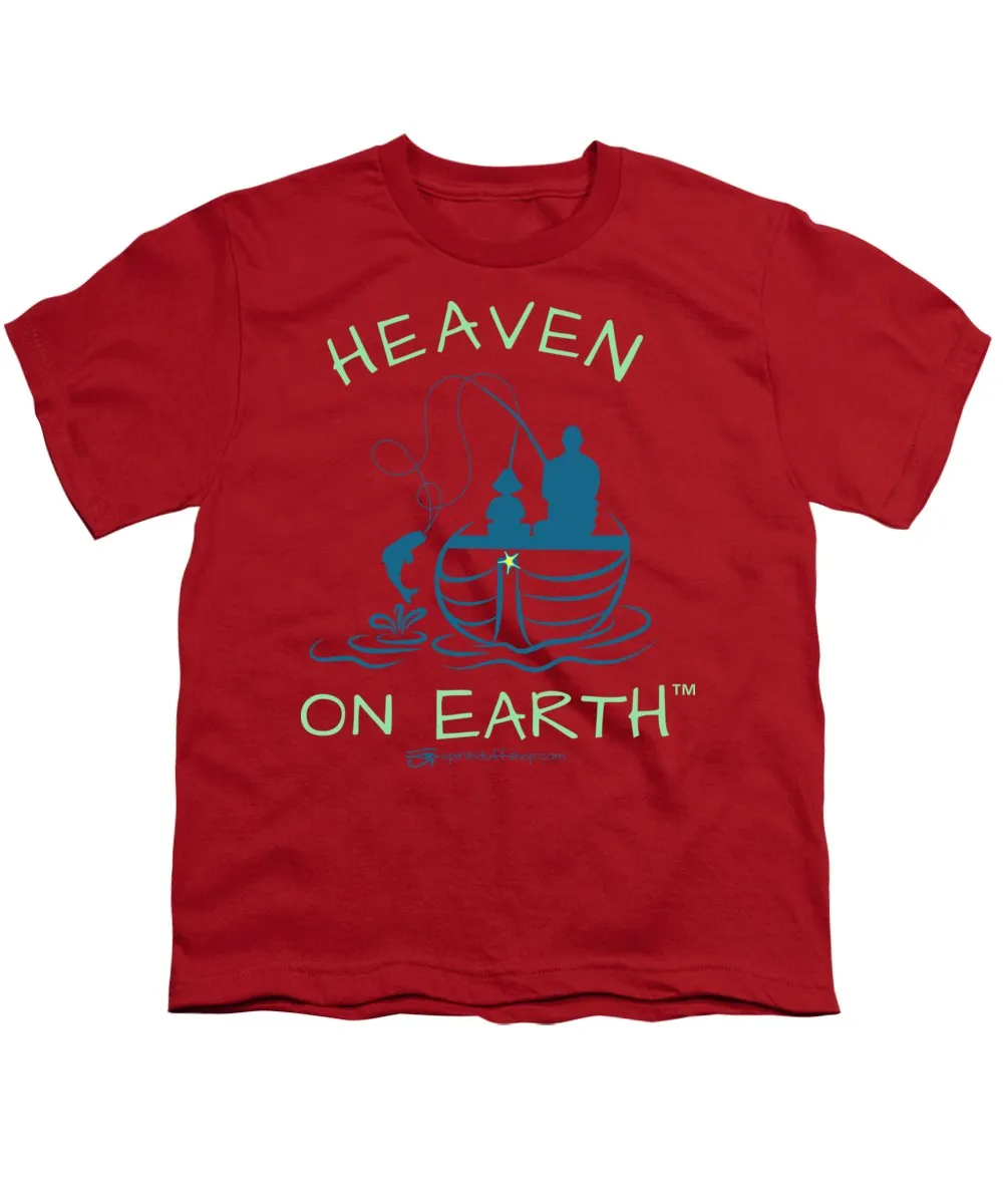 Fishing Heaven On Earth - Youth T-Shirt