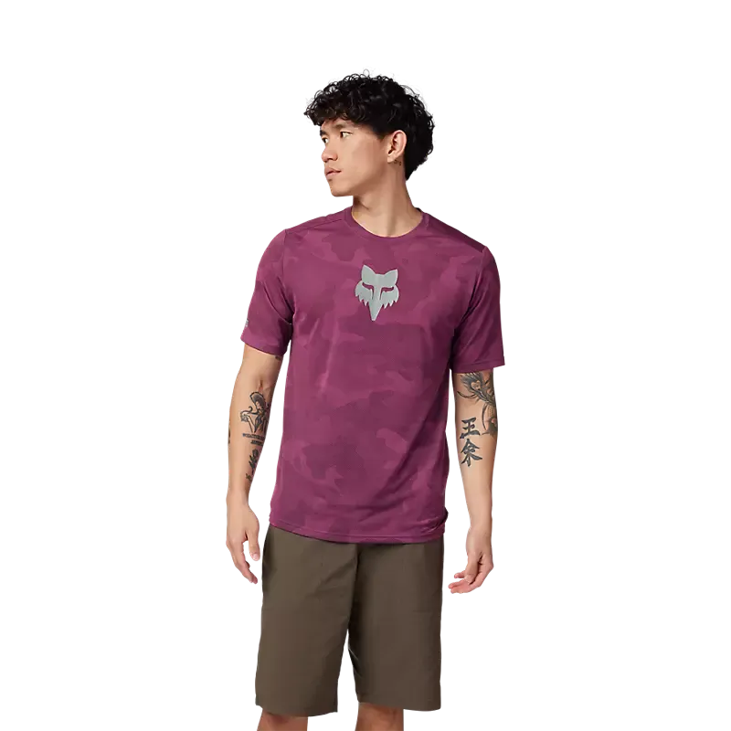 Fox Men's Ranger TruDri Short Sleeve Mountain Bike Jersey