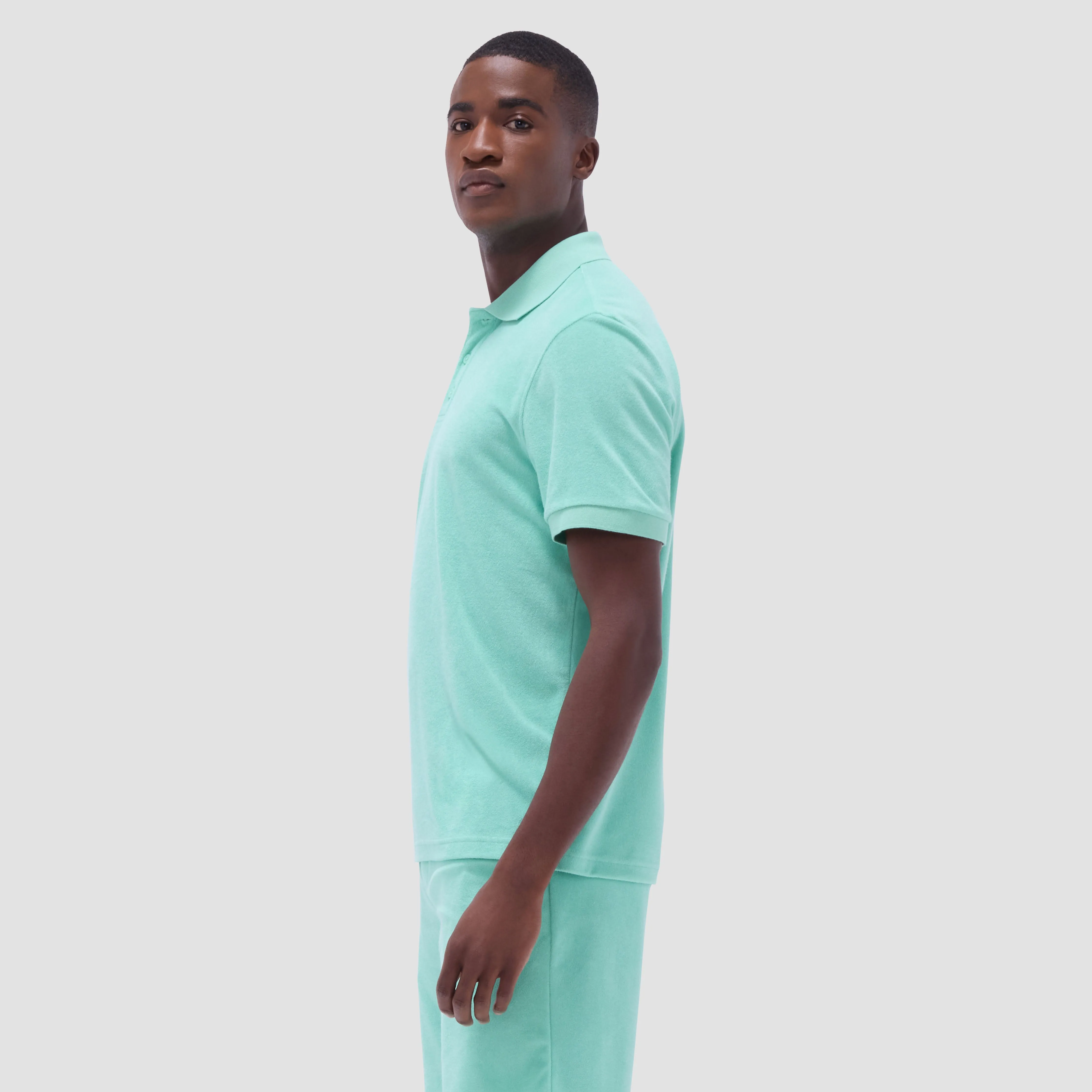 French Terry Polo Shirt