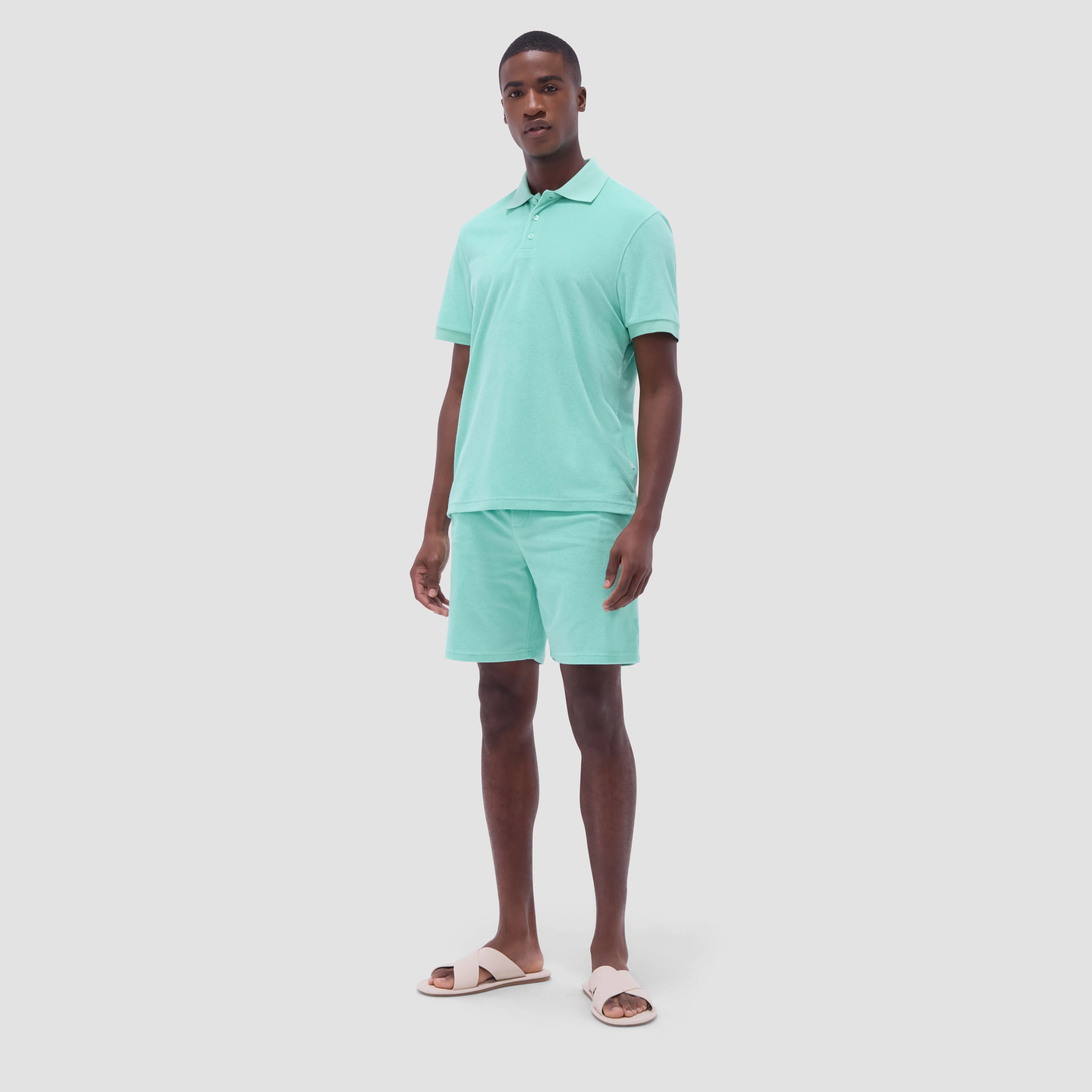 French Terry Polo Shirt