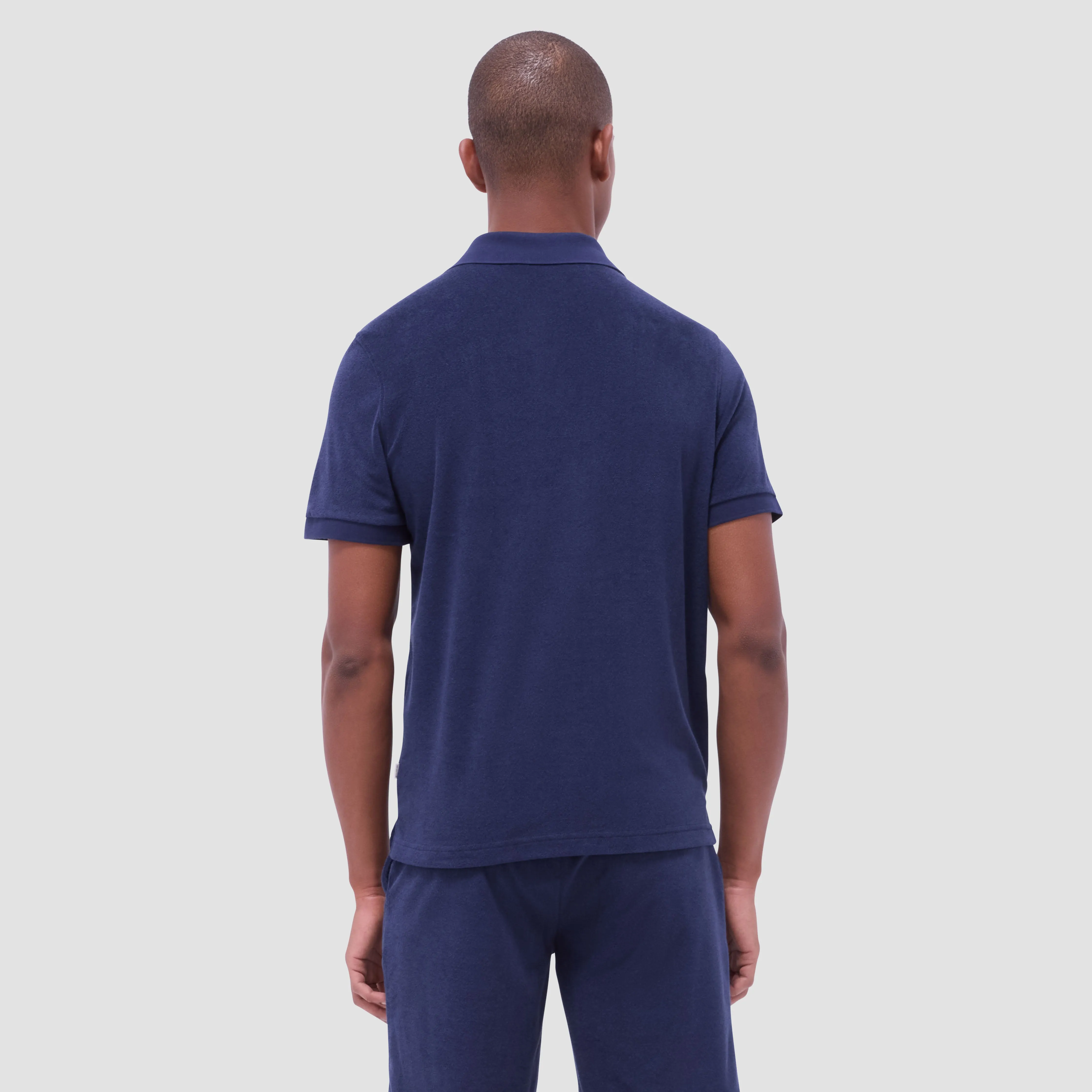 French Terry Polo Shirt