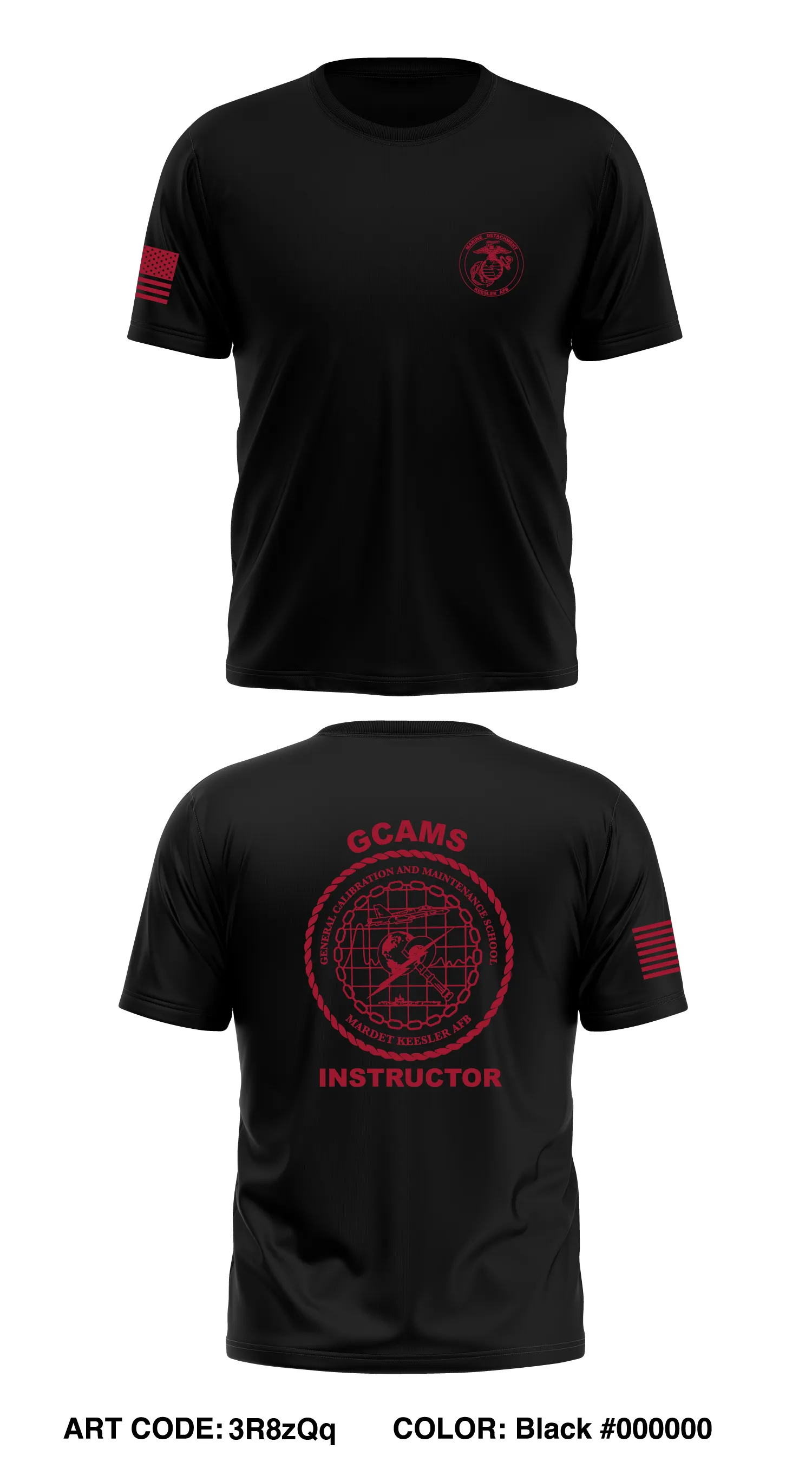 GCAMS Store 1 Core Men's SS Performance Tee - 3R8zQq